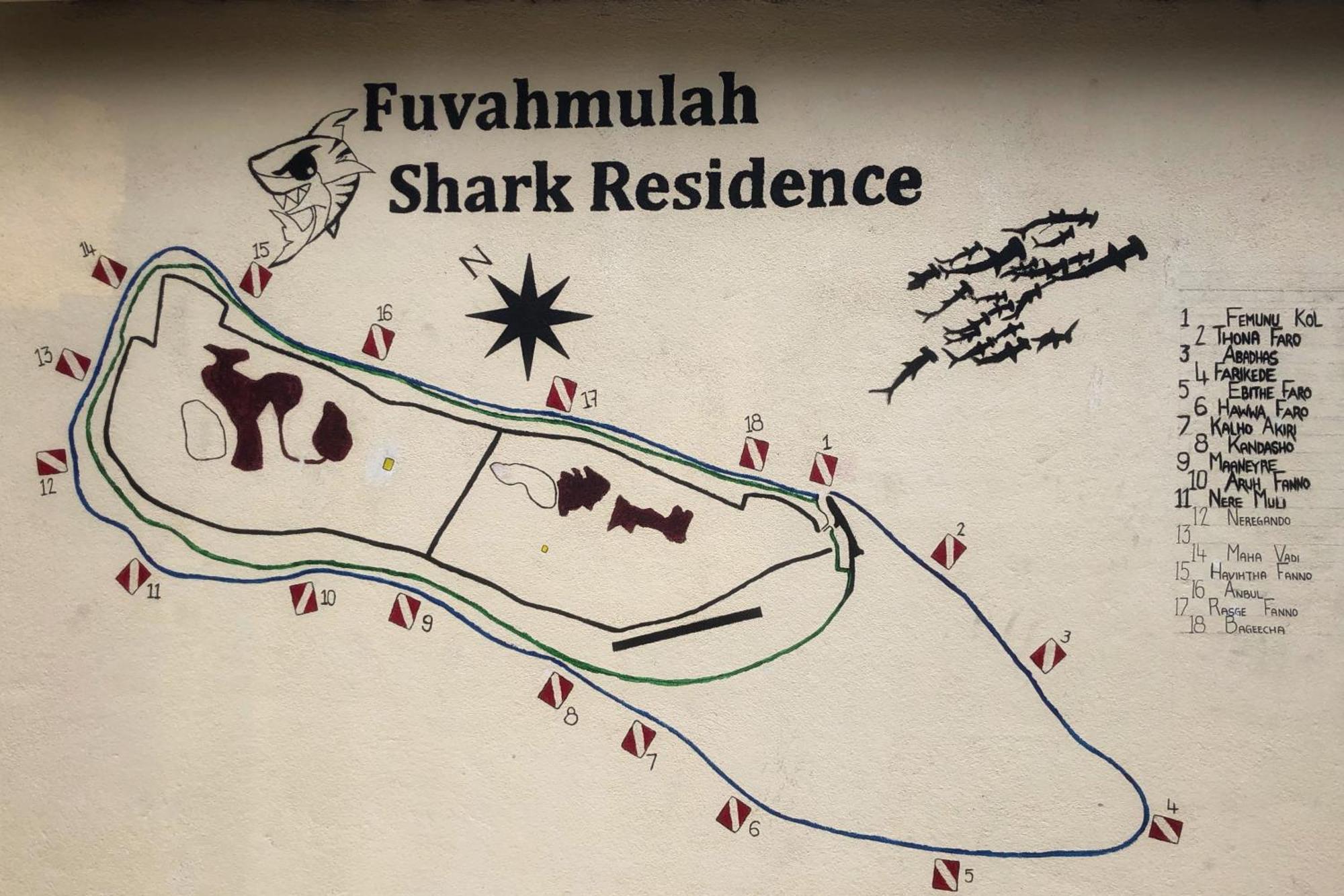 Tiger Shark Residence & Dive Fuvahmulah المظهر الخارجي الصورة